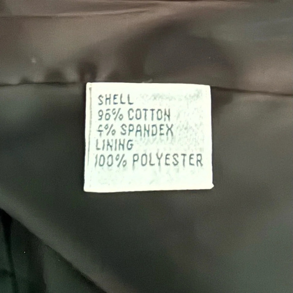 Talbots Womens Size 4 Black Blazer 4 Button 2 Pocket Cotton/Spandex Stretchy - Picture 5 of 6